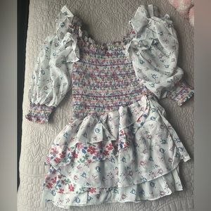 Cute floral summer dress